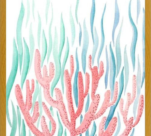 Cuadro Coral