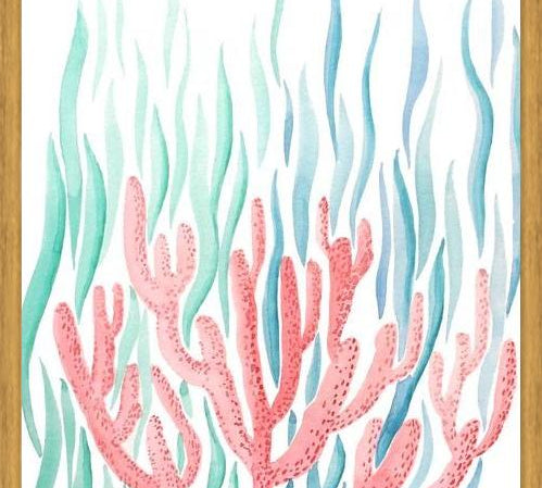 Cuadro Coral