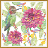 Cuadro Humming Bird White