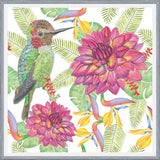 Cuadro Humming Bird White