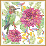 Cuadro Humming Bird White