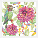 Cuadro Humming Bird White