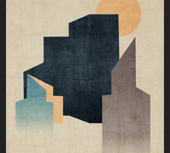 Cuadro Abstract Architecture 07