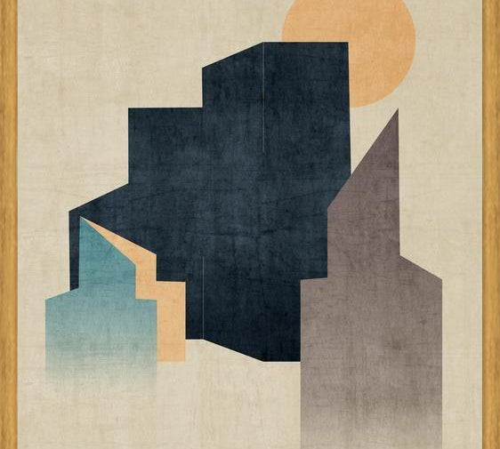 Cuadro Abstract Architecture 07
