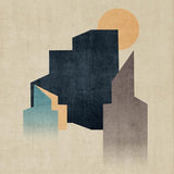 Canvas Abstract Architecture 07