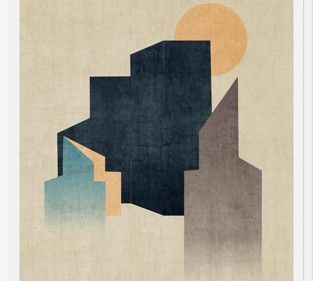 Cuadro Abstract Architecture 07