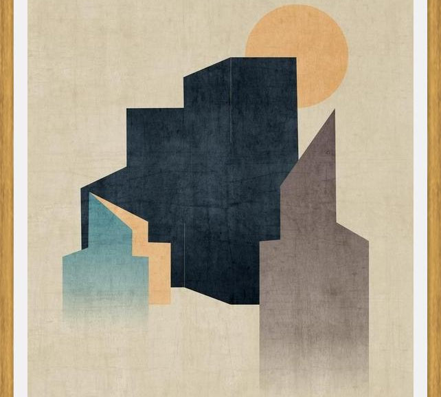 Cuadro Abstract Architecture 07