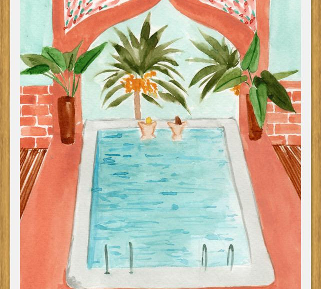 Cuadro Piscina