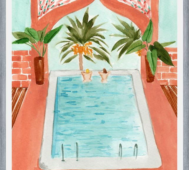 Cuadro Piscina