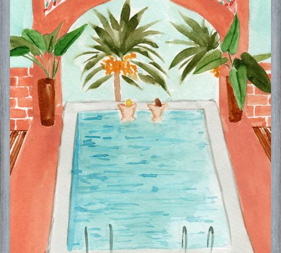 Cuadro Piscina