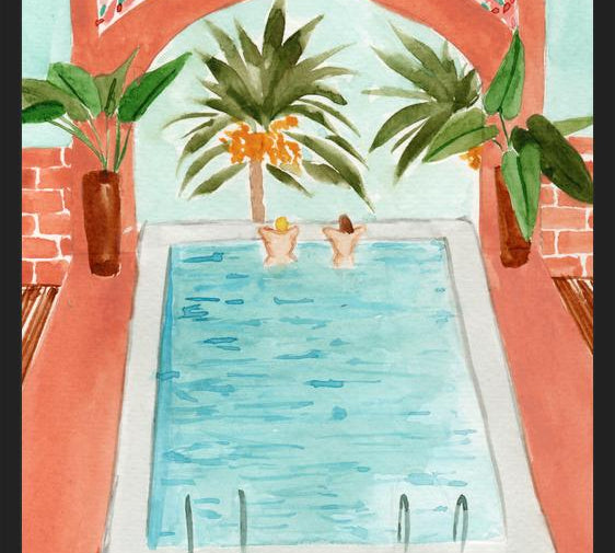 Cuadro Piscina