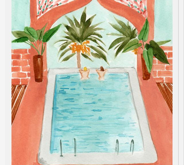 Cuadro Piscina