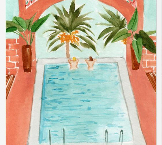 Cuadro Piscina
