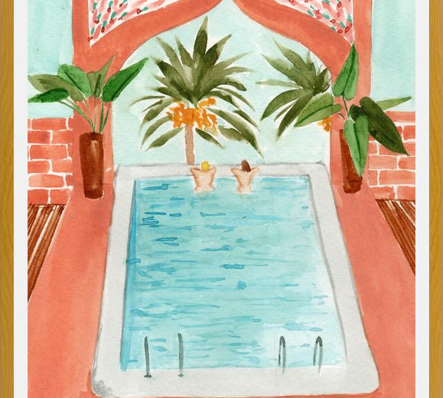 Cuadro Piscina