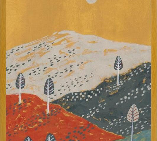 Cuadro Landscape Yellow vibes