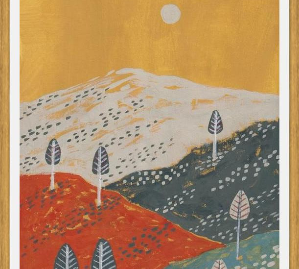 Cuadro Landscape Yellow vibes