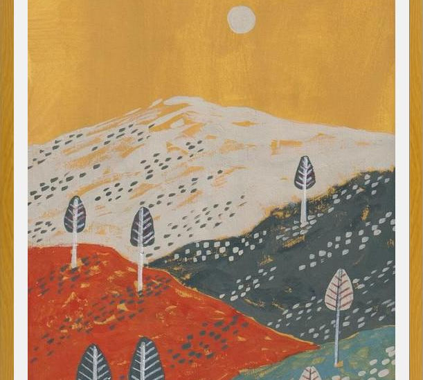 Cuadro Landscape Yellow vibes