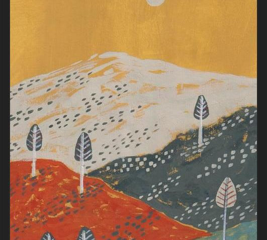 Cuadro Landscape Yellow vibes