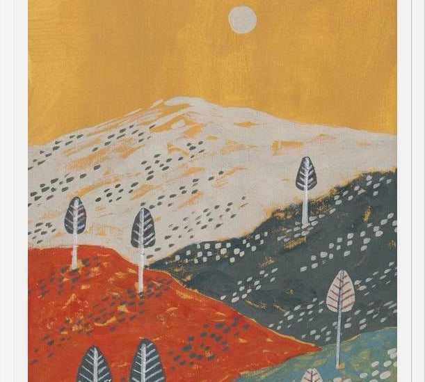 Cuadro Landscape Yellow vibes
