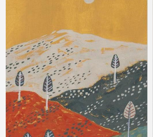 Cuadro Landscape Yellow vibes