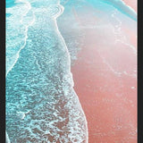 Cuadro Sea Blue and Rose Gold