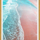Cuadro Sea Blue and Rose Gold