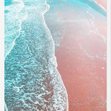 Cuadro Sea Blue and Rose Gold