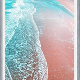 Cuadro Sea Blue and Rose Gold