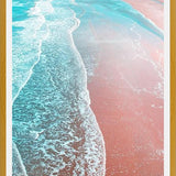 Cuadro Sea Blue and Rose Gold