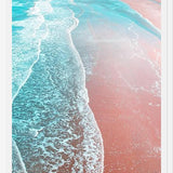 Cuadro Sea Blue and Rose Gold