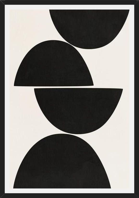 Cuadro ABSTRACT AND GEOMETRIC SHAPES 04BW