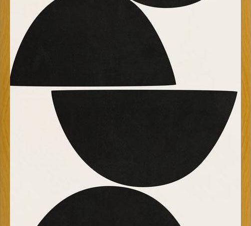 Cuadro ABSTRACT AND GEOMETRIC SHAPES 04BW