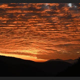 Cuadro Cielo de atardecer