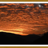 Cuadro Cielo de atardecer