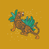 Canvas Tiger Mustard