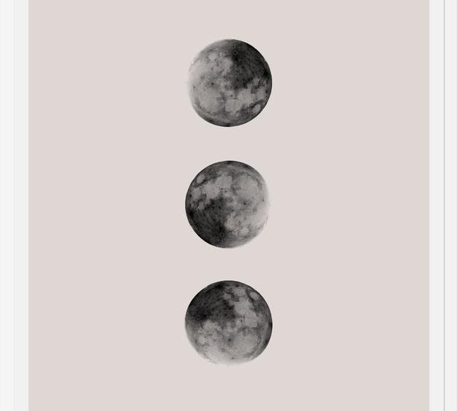 Cuadro Moons Soft