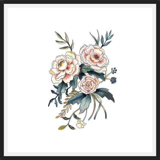 Cuadro Flores Rosadas