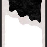 Cuadro Black and White Organic Waves
