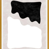 Cuadro Black and White Organic Waves