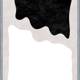Cuadro Black and White Organic Waves