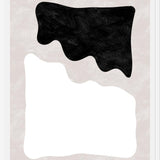 Cuadro Black and White Organic Waves