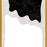 Cuadro Black and White Organic Waves