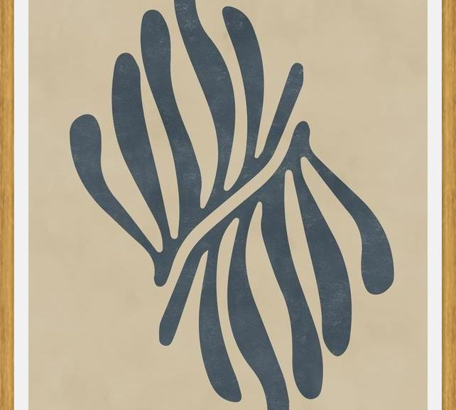 Cuadro Abstract Leaf HM II