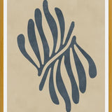 Cuadro Abstract Leaf HM II