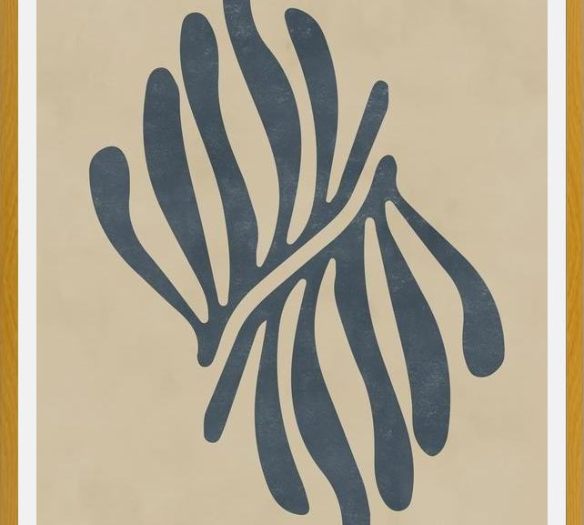Cuadro Abstract Leaf HM II