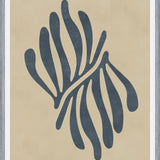 Cuadro Abstract Leaf HM II