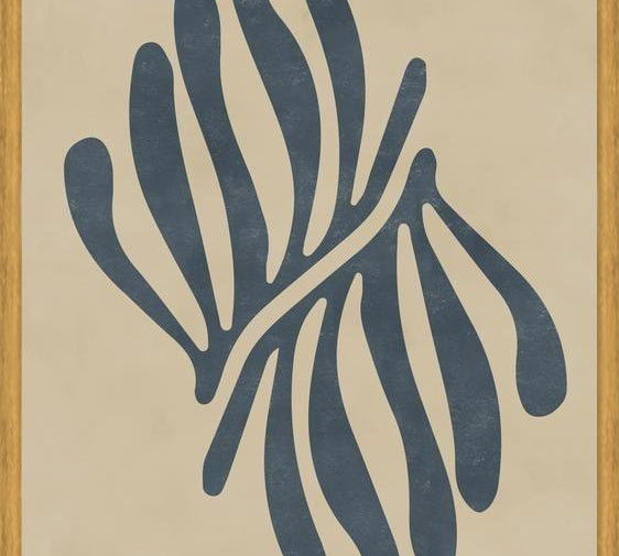 Cuadro Abstract Leaf HM II