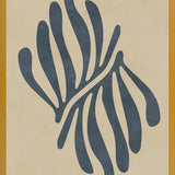 Cuadro Abstract Leaf HM II