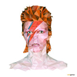 Canvas David Bowie Low Poly