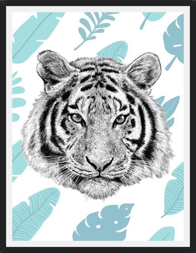 Cuadro Tropical Tiger
